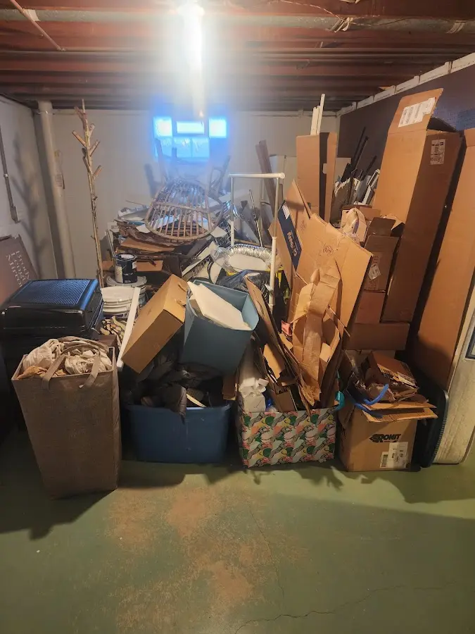 Roll-off dumpster container at job site for Construction Dumpster Rental in Pooler